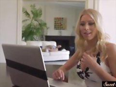 Lovely milf doggystyled by stepson 