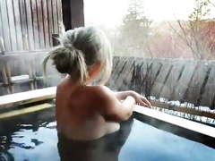 Jessica Nigri Outdoor Bath