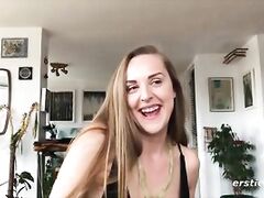 Amateur Sarah Has Intense Quivering Solo Orgasm